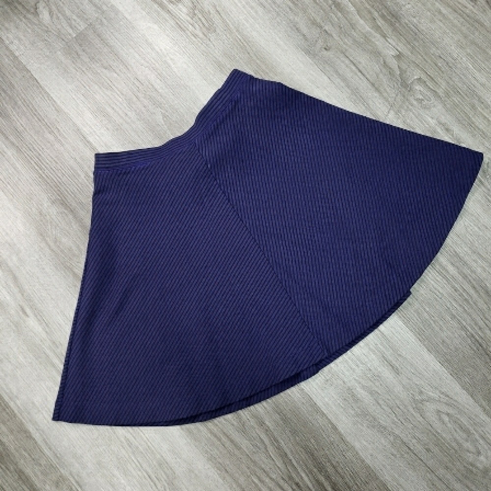 Uniqlo | Cotton blend A-line High waist mini skirts